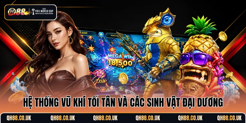 Hệ thống vũ khí tối tân và các sinh vật đại dương