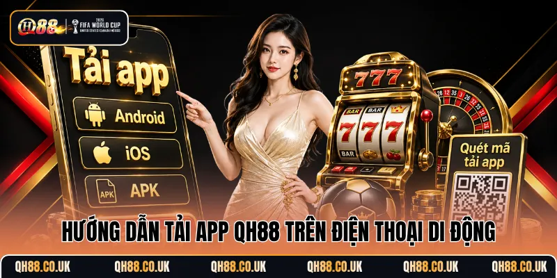 Hướng dẫn tải app QH88 trên điện thoại di động