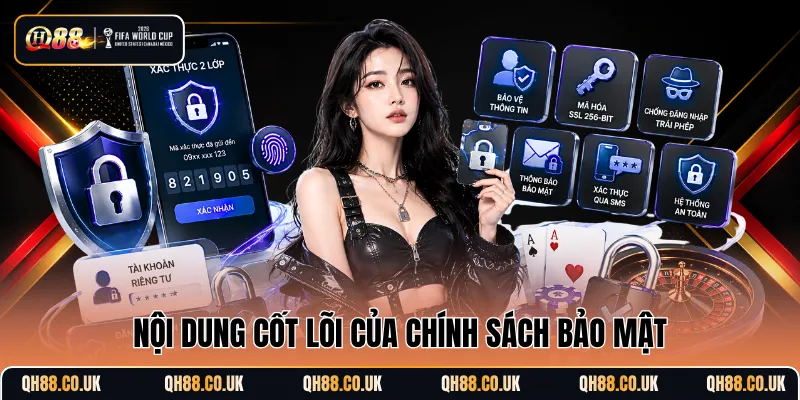 Nội dung cốt lõi của chính sách bảo mật