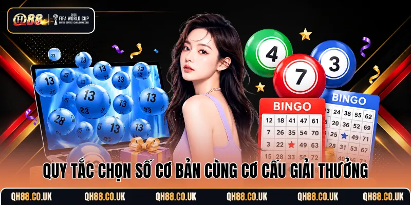 Quy tắc chọn số cơ bản cùng cơ cấu giải thưởng 